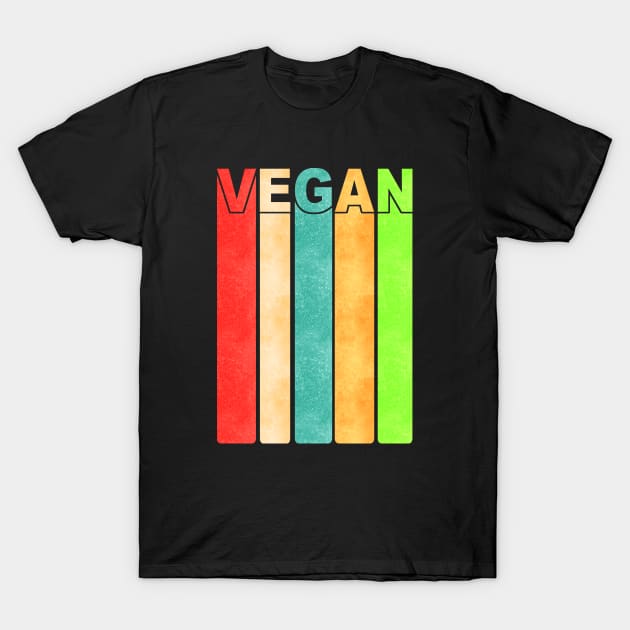 Vegan Rainbow T-Shirt by Stoney09